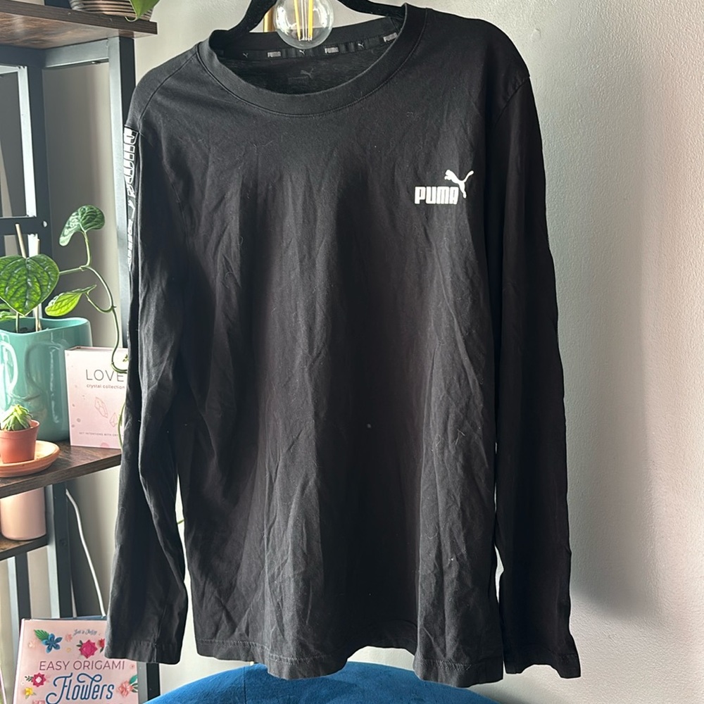 black puma long sleeve